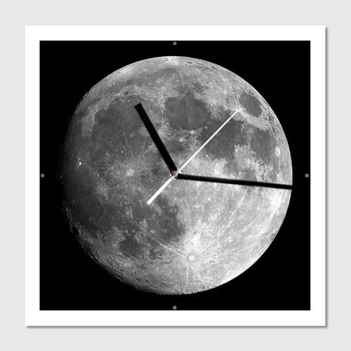 FC001-별 그리고 달 (Moon)-1 무소음 벽시계/탁상시계