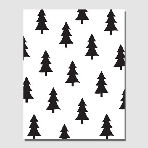 캔버스액자 / CAS418 북유럽 스타일 패턴 나무 북유럽풍 인테리어